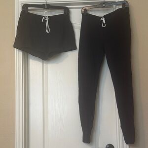 J. Crew Navy Shorts and Joggers Set - Terry Cloth